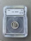 1944 Mercury Dime 10c ICG MS64