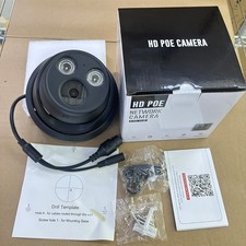 Vikylin 4MP Security IP Camera Built-in Mic IR30M Audio PoE CCTV IP67 H.265 US
