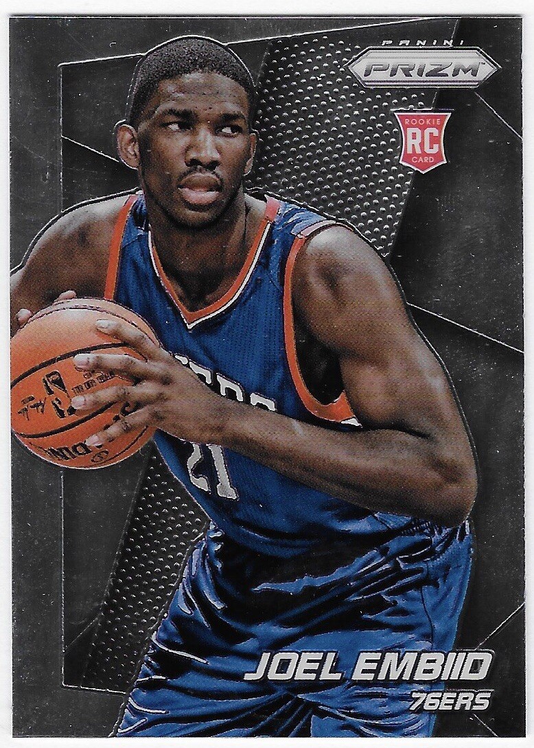 Joel Embiid RC 2014-15 Panini Prizm #253