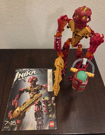 LEGO Bionicle Inika TOA JALLER, TOA HAHLI & TOA KONGU, 100% Complete w/ Booklets