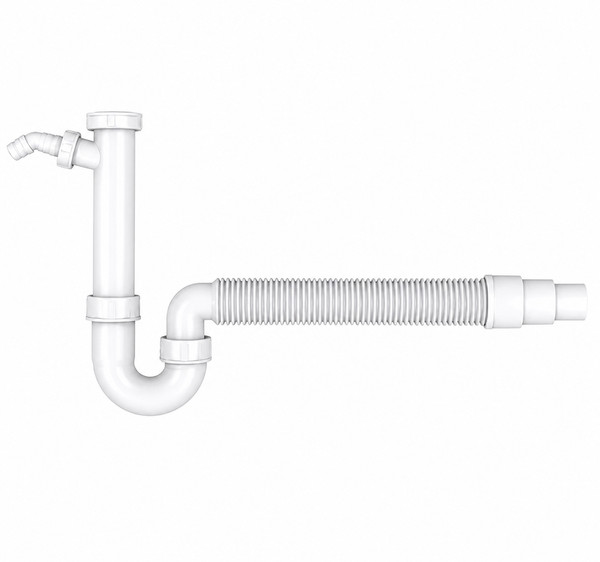 Sanit Rohrgeruchverschluss G1 1/2X40/50 Flexibel Schlauch 31.212.00..0000-image