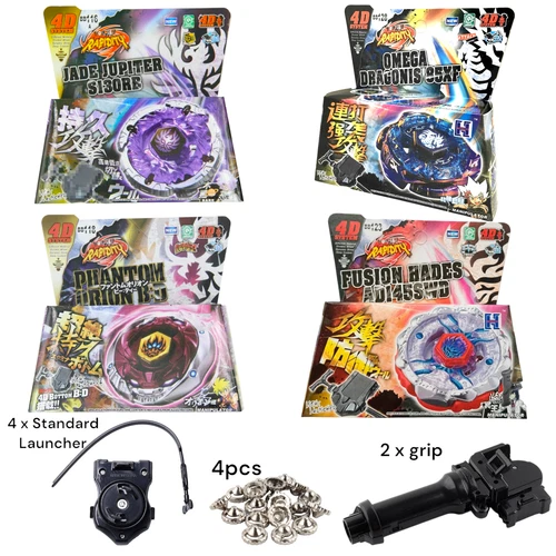 Beyblade Metal Fusion Rapidty Tops Gifts Spinning Gyro Master Battle