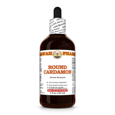 Round Cardamom (Amomi Kravanh) Dried Fruit Liquid Herbal Extract