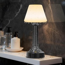 IP65 Waterproof Shower Lamp for Bathroom,18-Hour Rechargeable Battery Operate...