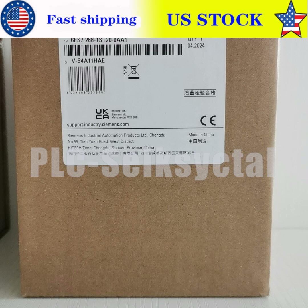 New Siemens 6ES7288-1ST20-0AA1 6ES7 288-1ST20-0AA1 SIMATIC S7-200 SMART CPU ST20
