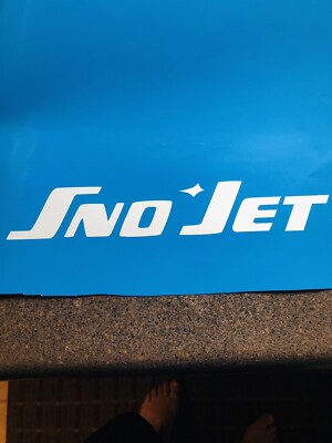 Adesivo Vintage Sno-Jet Adesivo Vintage Benvenuti In Sno-Jet Country 1,75x9 - Copia Stile Retrò Per Moto Slitte Sticker Unbranded 1.75x9 Pollici - Foto 4