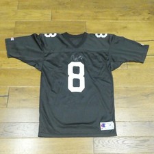 Ray Guy Signed Raiders Football Jersey Size 44 Champion 