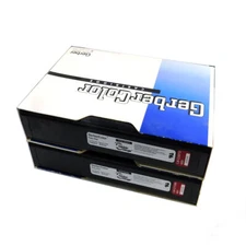 (Lot Of 2) GerberColor P49091A GCS Series Ruby Red Thermal Transfer Cartridges