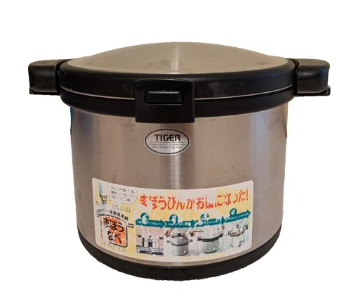 Tiger Stainless Steel 6 Liter Thermal Magic Cooker NFA-A600, Made in Japan