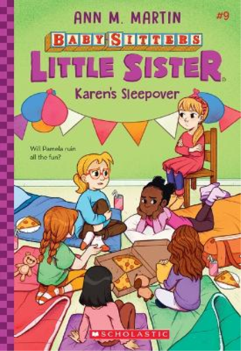 Ann M Martin Karen's Sleepover (Baby-Sitters Little Sister #9) (Tascabile)