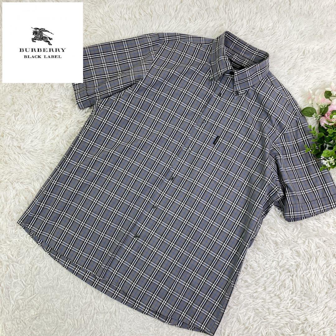 Burberry Nova Check Short-Sleeved Shirt Men's Fashion from Japan