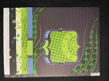 PRIMA "HELLO, SPACE BOY" FOILED 12X12 DS HEAVY PAPERS