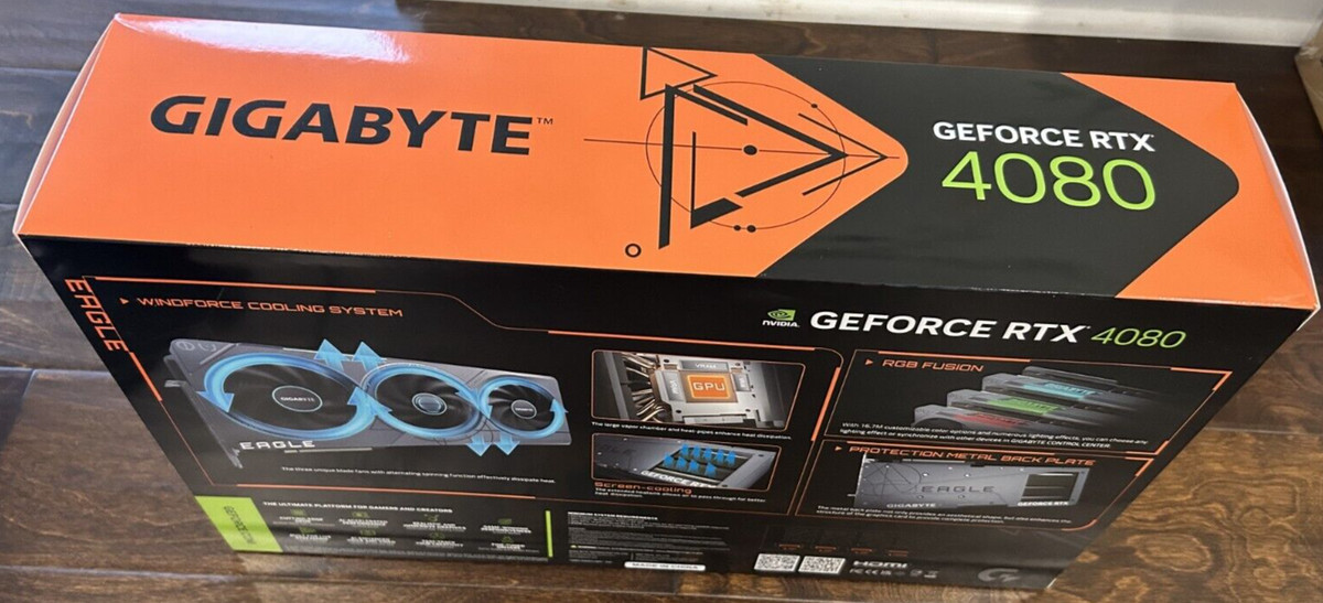 GIGABYTE GeForce RTX 4080 EAGLE OC 16GB GDDR6X Graphics Card for sale  online