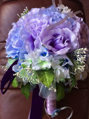 2 X Bridesmaids Gorgeous Bouquets BRAND NEW Look Pretty (& you Save a Fortune) - Picture 4 of 12