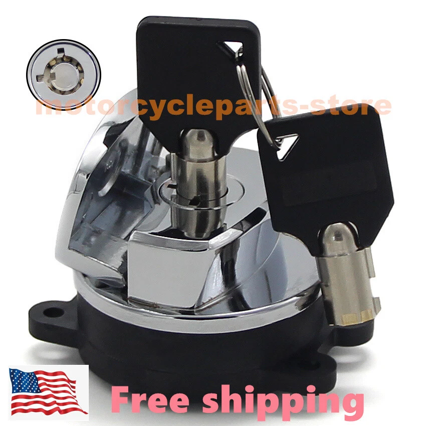 For Harley Davidson Ignition Switch Keys FLSTC HERITAGE SOFTAIL CLASSIC 1996-09 Foto 4 de 4