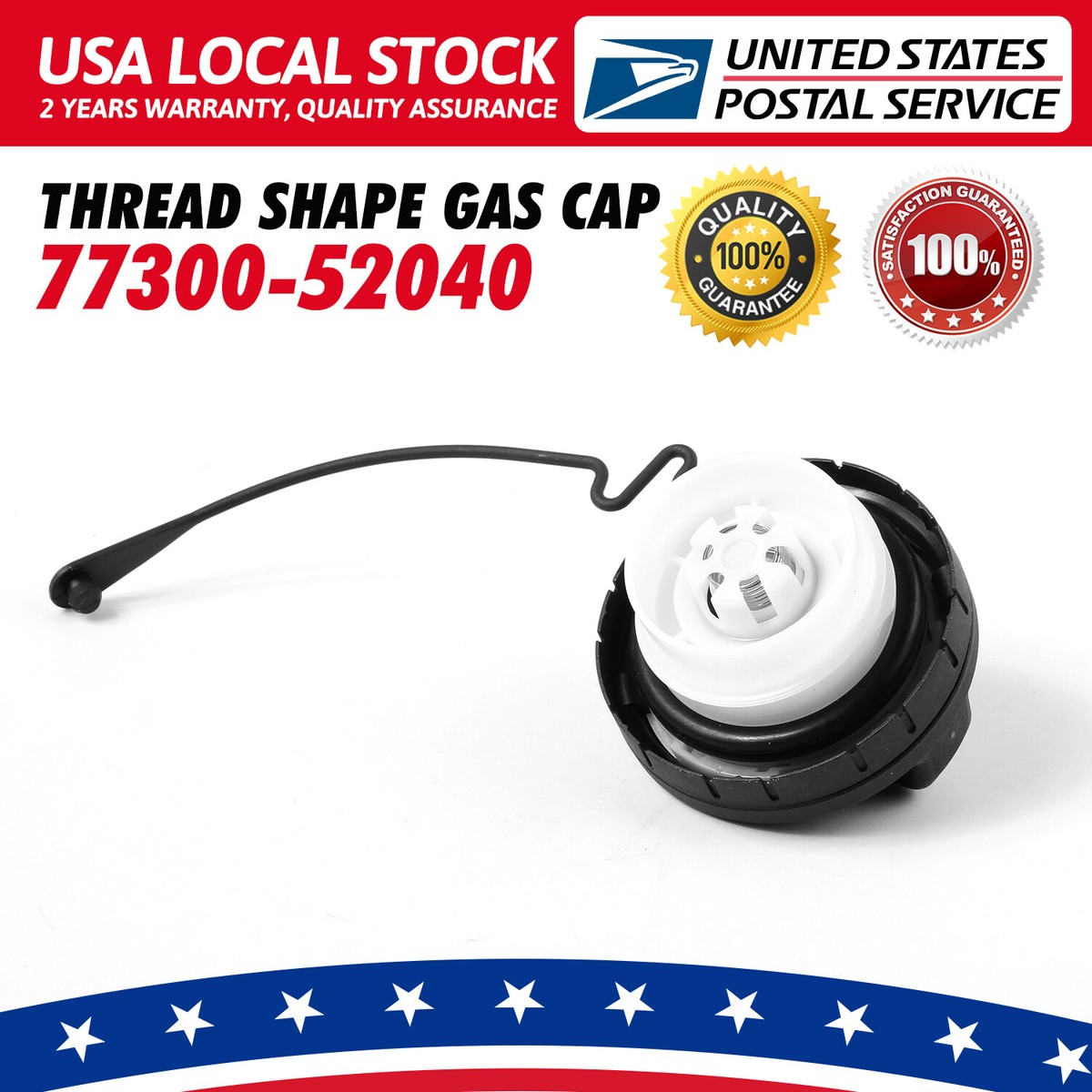 BARND New Fuel Gas Cap Lid Tether Threaded Style MODELS 77300-06040  /77300-52040 | eBay