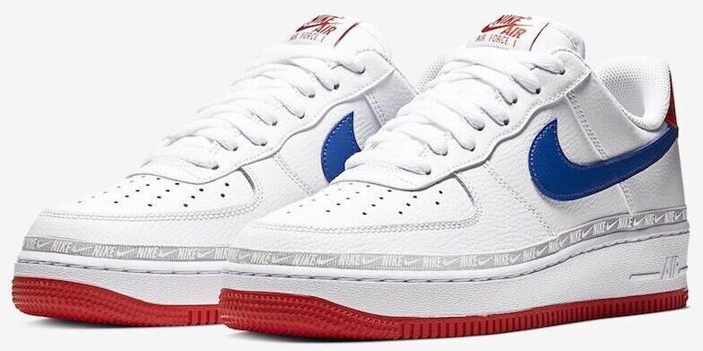 Las mejores ofertas en Nike Air Force Low Overbranding White