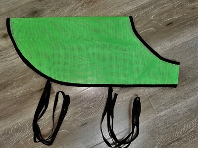 GREEN - Buzzard's Roost Mesh Field Trial Blankets/Coverups   Tie