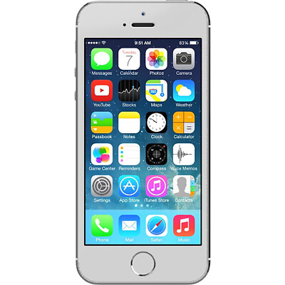 Apple iPhone 5S 32GB - Silver (Unlocked) for sale online | eBay UK