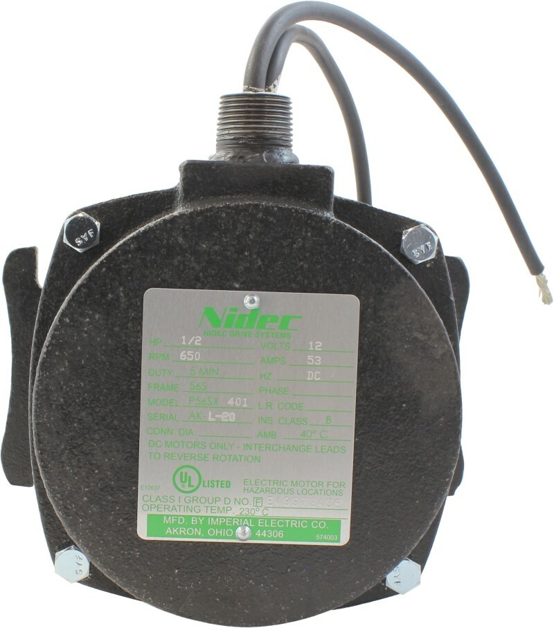 Reel Motor replaces Hannay Hose Reel Motor P56SX001 9915.0003 12V CCW 5