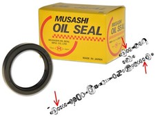 Öldichtring Verteilergetriebe 38x50x8 für Suzuki Jimny 98-17 Samurai 85-00