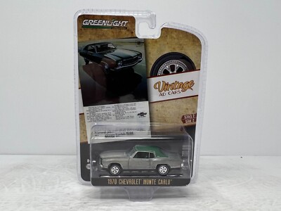 Greenlight Vintage Ad Cars RAW CHASE 1970 Chevrolet Monte Carlo 1