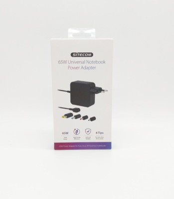 Sitecom 65W Universal Power Adapter Ladegerät für Acer Asus HP Lenovo #KT1334OÜ