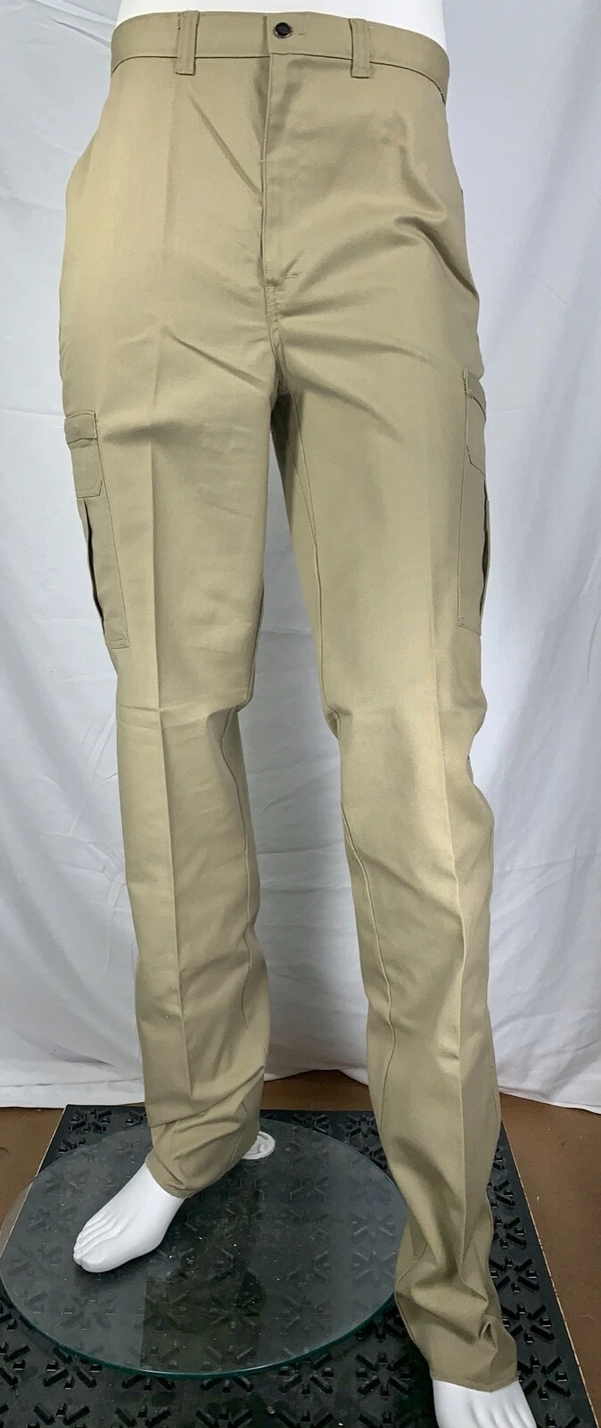 NEW Dickies® Big & Tall Cargo Pants - 37"L (un-hemmed) - Khaki