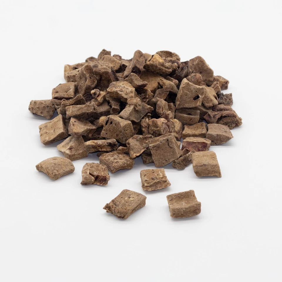 BOBS BARF Rinderleber Gefriergetrocknet für Hund und Katze, Naturbelassen, Snack, Barf 1kg