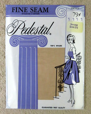 VTG 1950s Pedestal Fine Seam Nylon Hosiery Stockings DREAMBUSH Sz. 8.5 8 1/2