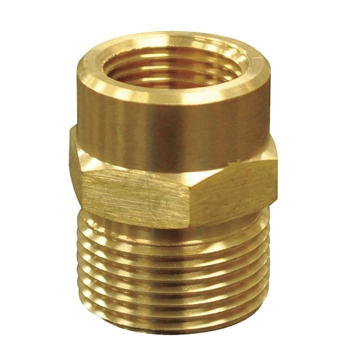 ESSENTIAL WASHER Adapter 3/8 Zoll NPT Auf M22 14 Mm – Messing, 4500 PSI, Für Hochdruckreiniger, 2 Stück