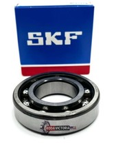 SKF 6207 JEM DEEP GROOVE BALL BEARING, OPEN TYPE, NO SEALS 35x72x17mm