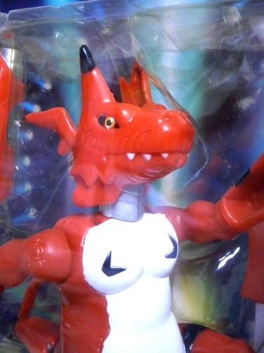 DIGIMON Growlmon MOSC Season 3 Digital Monsters Fake Figure - Picture 3 of 12
