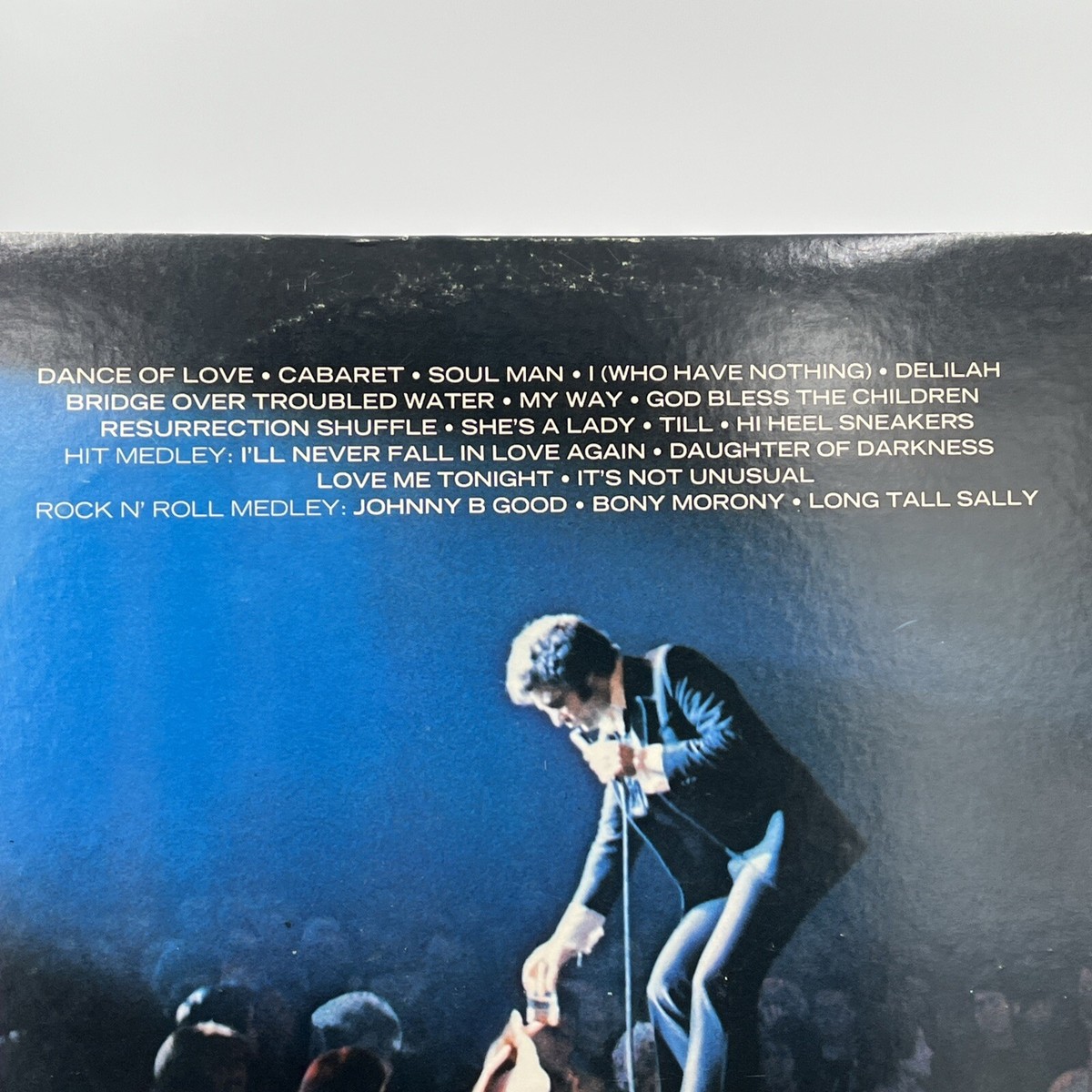 1971 Tom Jones Live Caesars Palace LP Vinyl 2-Record Set (Parrot