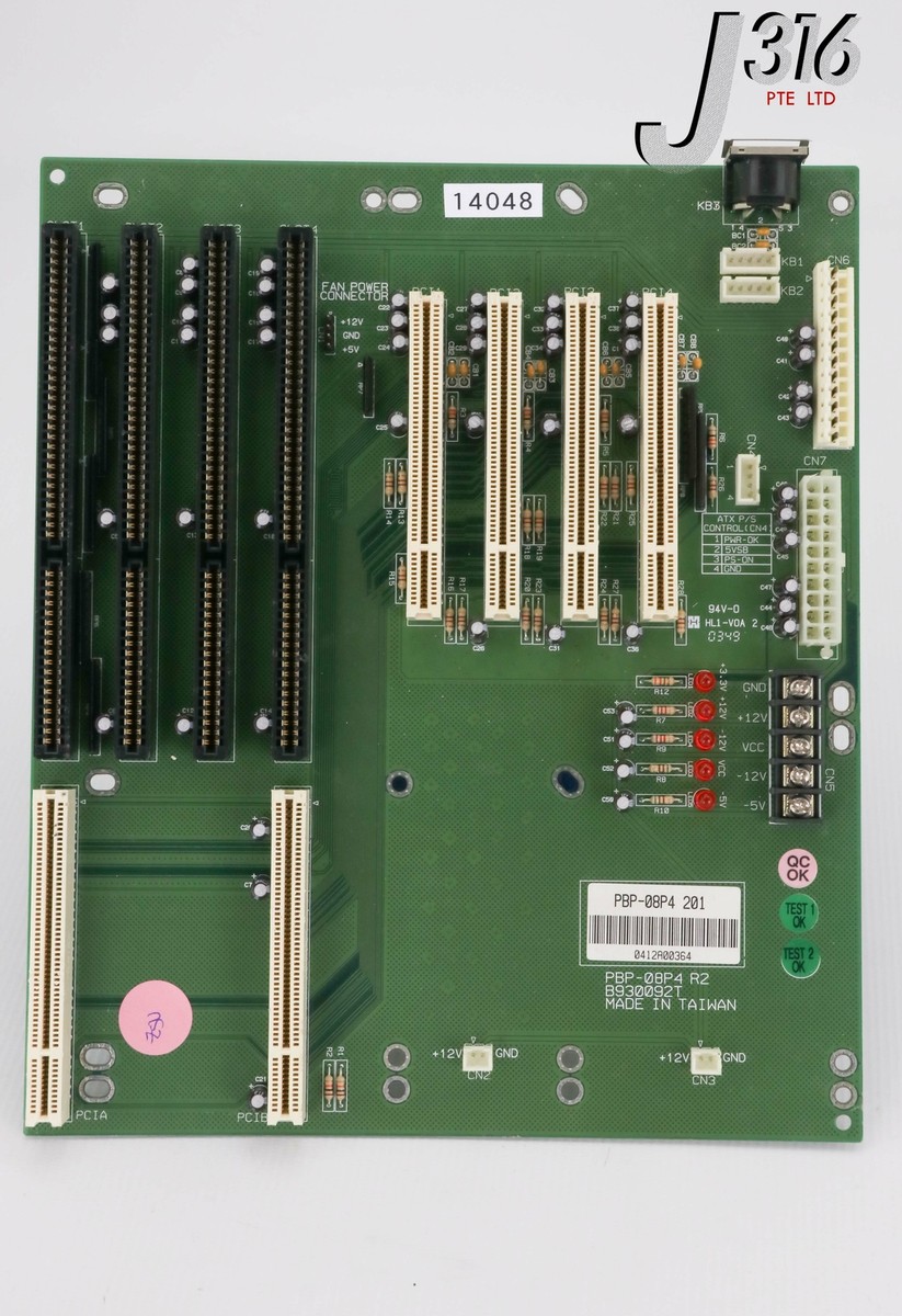 14048 PORTWELL PCB, 8-SLOT (4XPCI) PICMG BACKPLANE PBP-08P4 | eBay