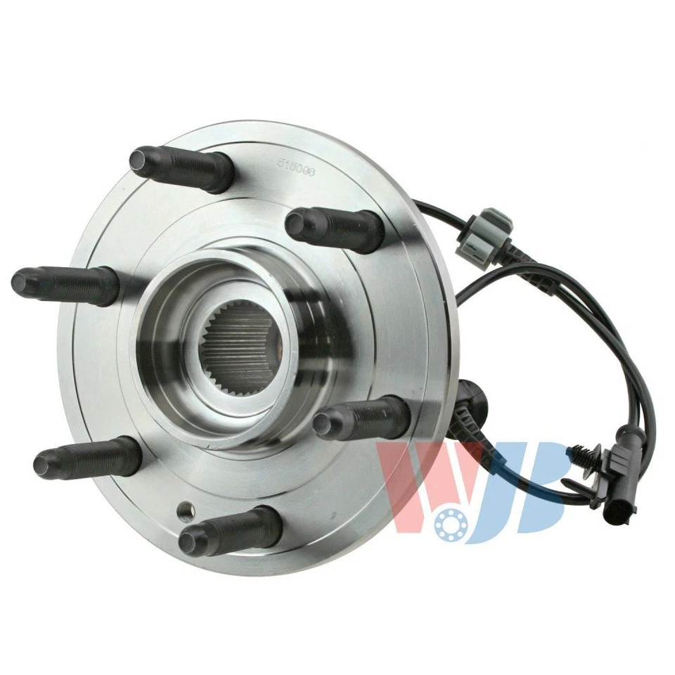Kit de cojinetes de cubo de rueda delantera 4x4 WJB para Chevy Silverado GMC Sierra 1500 Tahoe Foto 3 de 4