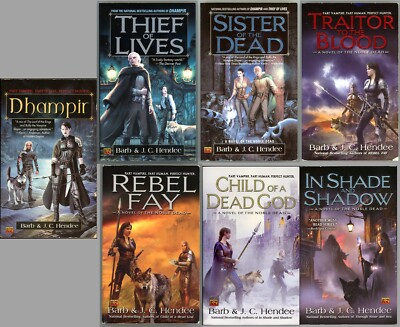 Noble Dead Undead Mystery Lot of 7 Paperback by Barb & J C Hendee