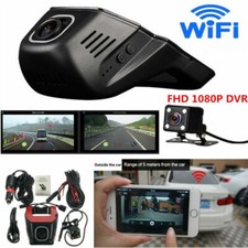 FHD 1080P Hidden Wifi Car SUV DVR Dash Video Recorder Dual Lens Camera G-Sensor