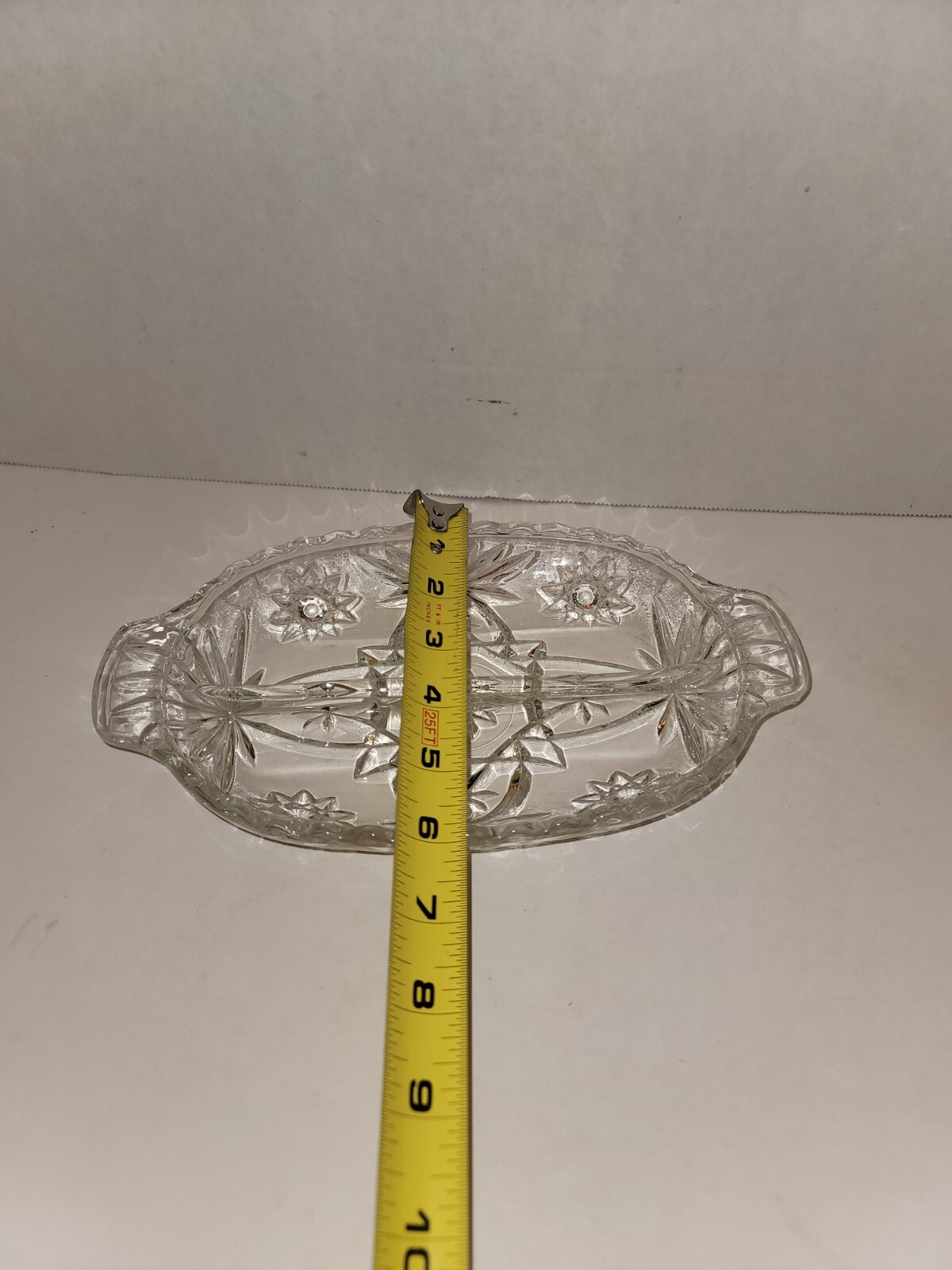 Clear Glass Candy Dish eBay