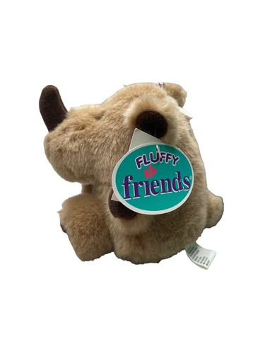 Peluche marron marron peluche animal arc 5 pouces - Photo 6/14