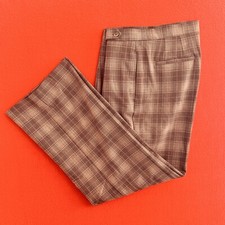 LIZ CLAIBORNE ... Kylie   Pleated Plaid Dress Pants ... Brown   Size 10