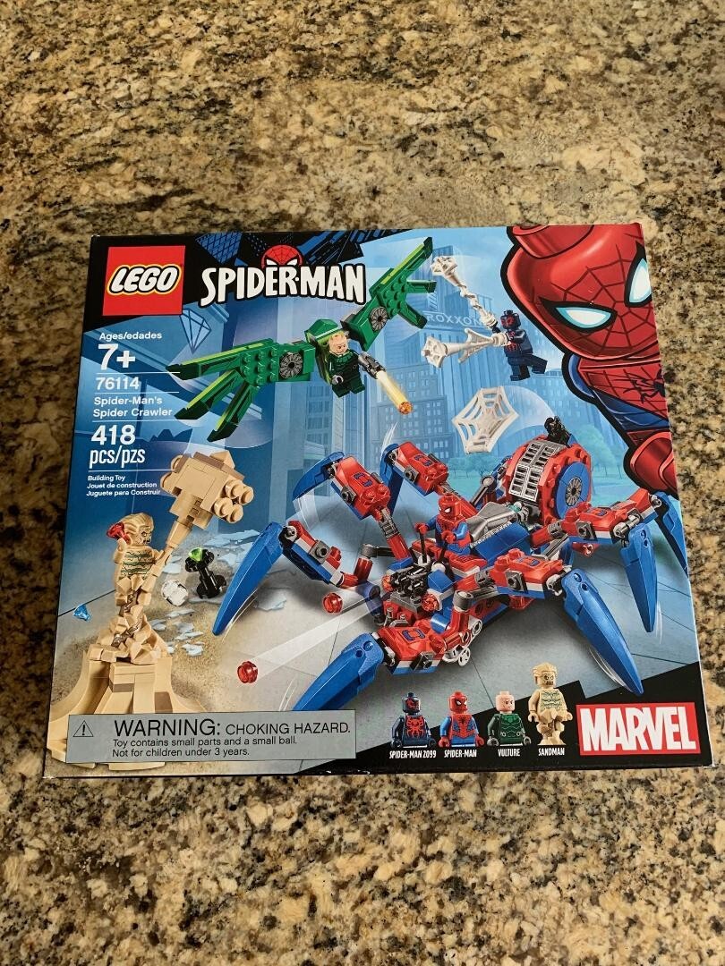 Lego 76114 Spider-Man's Spider Crawler Super Heroes Brand
