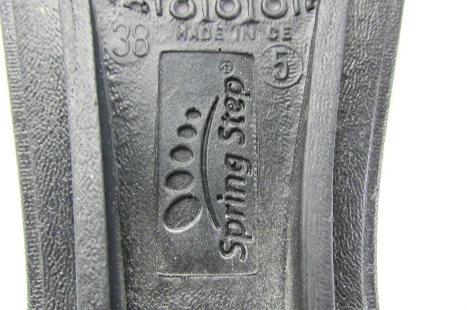 Spring Step Women Shoe Tender Size 7.5M Red Stretch Knit Flat Pre Owned xq - Image 3 of 4