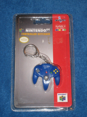 Nintendo 64 Controller Keychain, Inter Act New Sealed Official