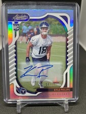 2022 PANINI ABSOLUTE KYLE PHILIPS AUTO RC #14/75 SIGNATURE ROOKIES SPECTRUM #180