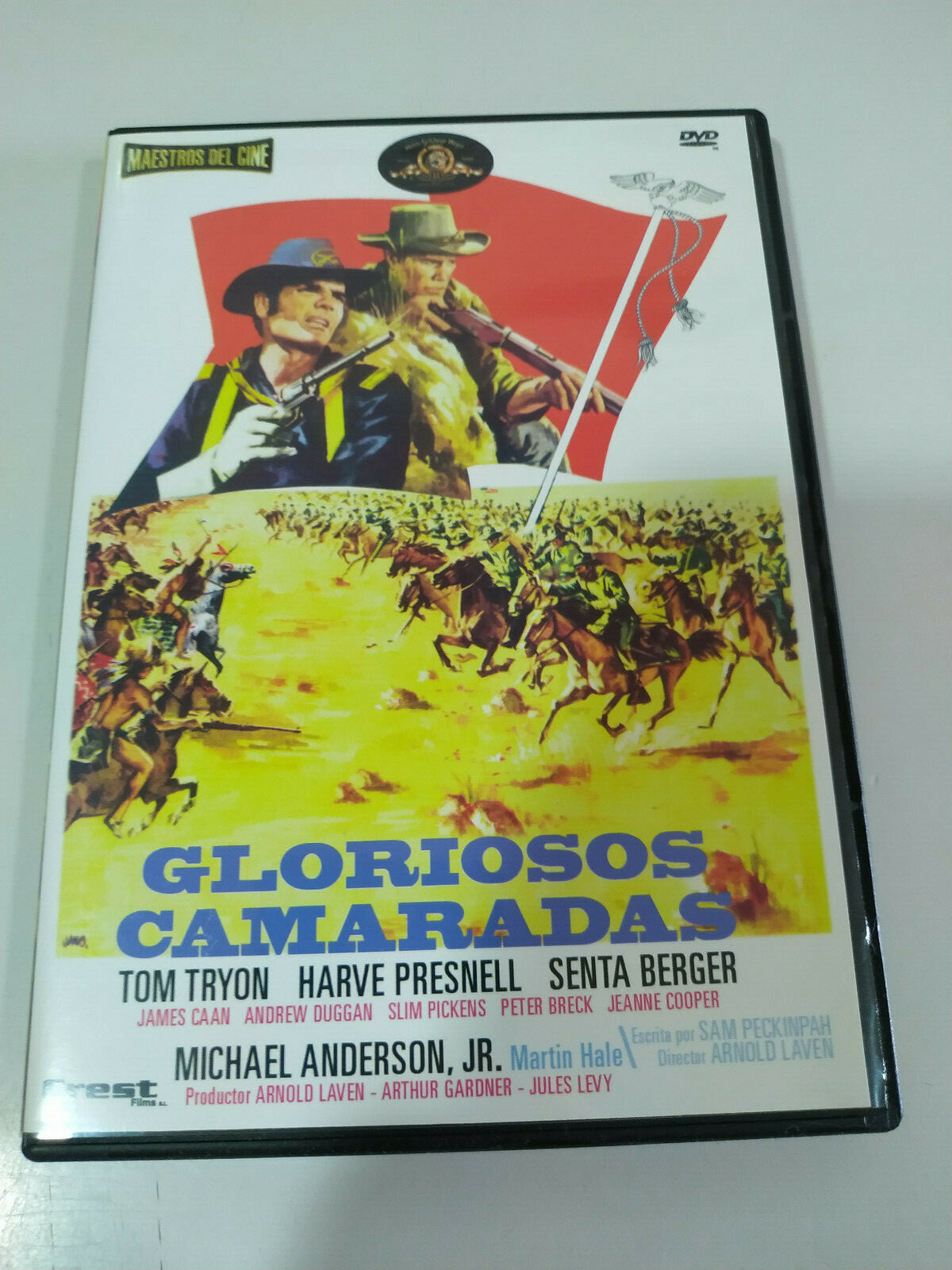 Glorious Comrades Tom Tryon - Region 2 DVD Spanish English - 3T