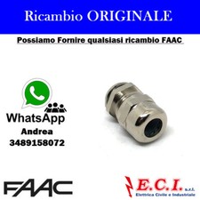 63000448 FAAC PRESSACAVO M16x1,5 OTT.NIC. MOTORE 770 GENIUS ROLLER