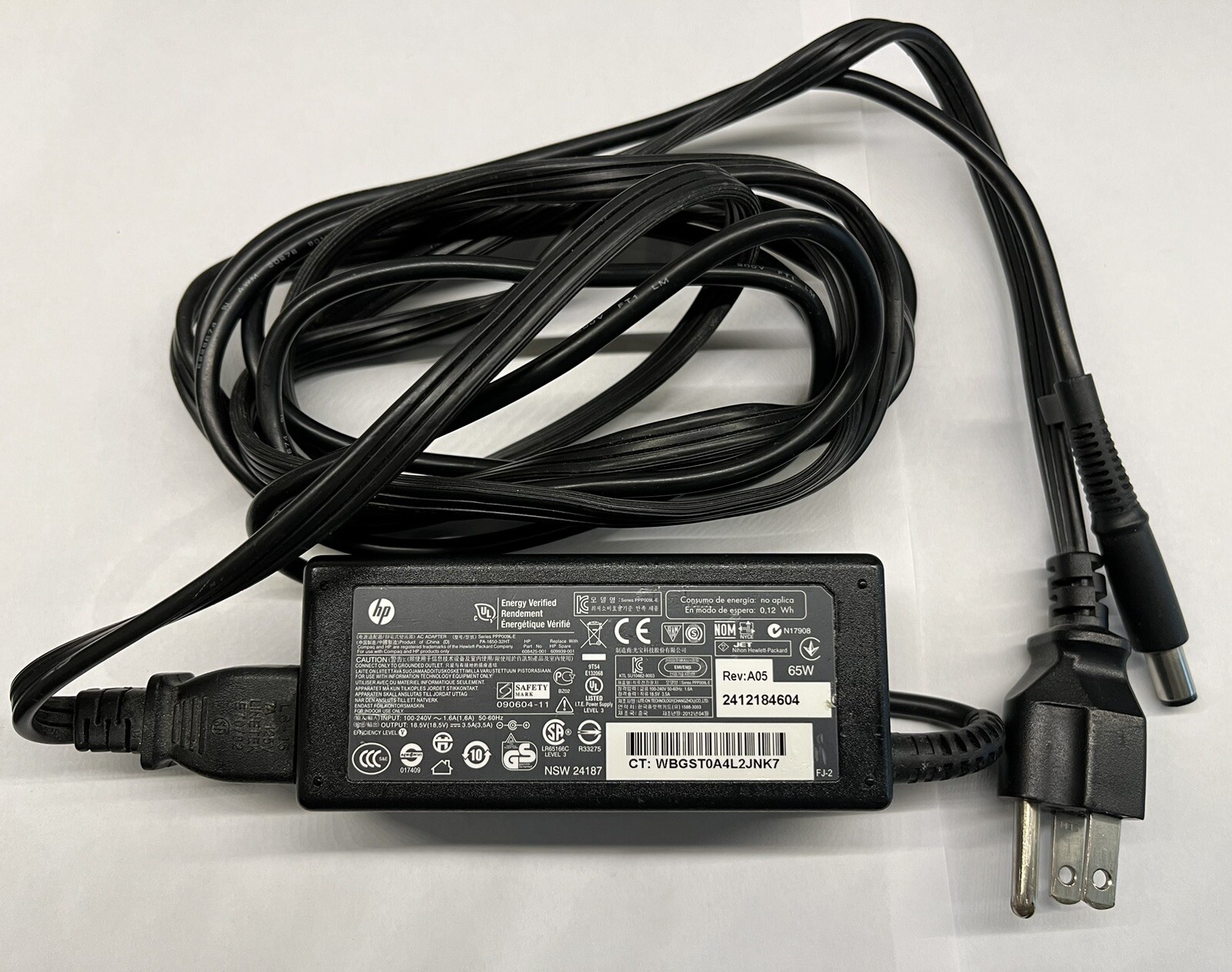 HP N17908 Laptop Charger 65W   AC Adapter Power Supply Incl | eBay