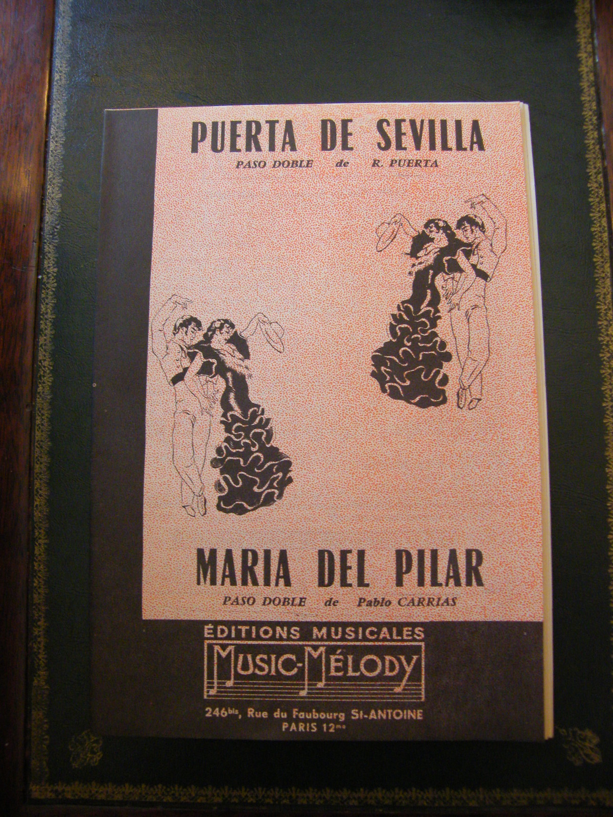 Partition Puerta De Sevilla R Puerta Maria Del Pilar Carrias Paso Doble