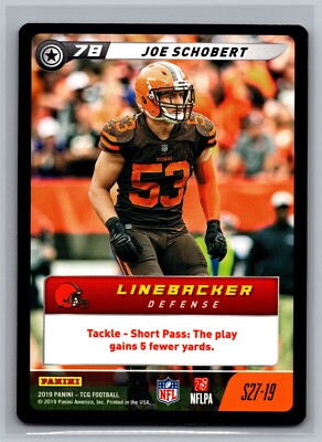 Joe Schobert 2019 NFL Five S27-19 Football NFL Card TCG CCG Game Browns LB